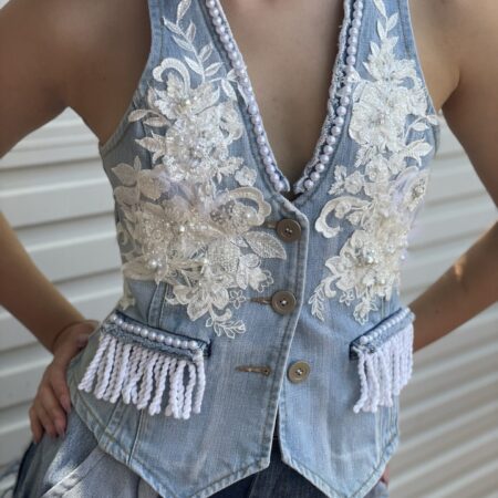 Spunk Denim Vest [SOLD]